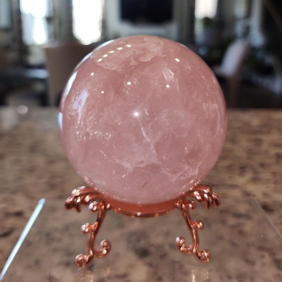 Rose Quartz Sphere
